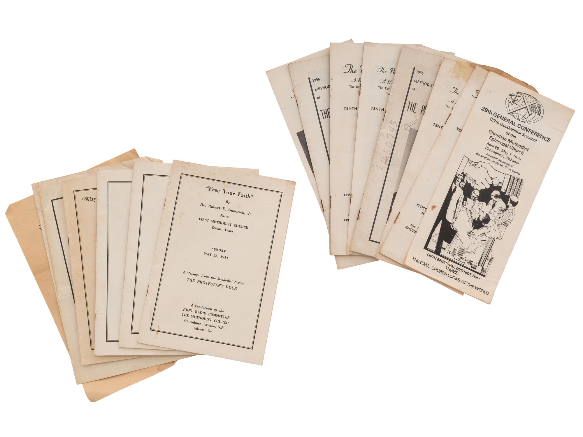 [African-Americana] Programs, Directories, and Yearbook from Fisk University and Miles College