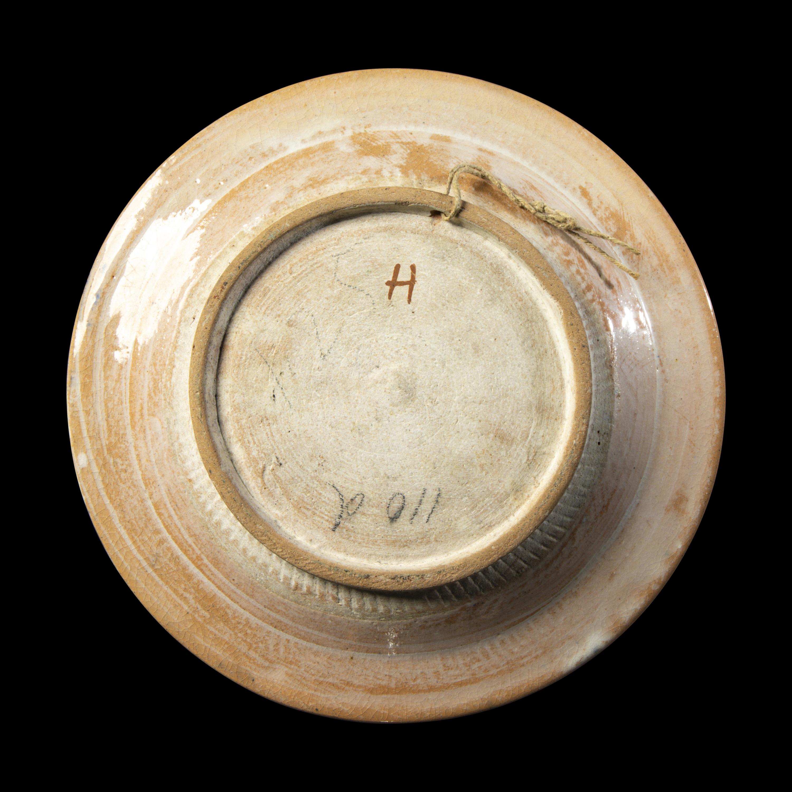 An Iznik Glazed Ceramic Dish