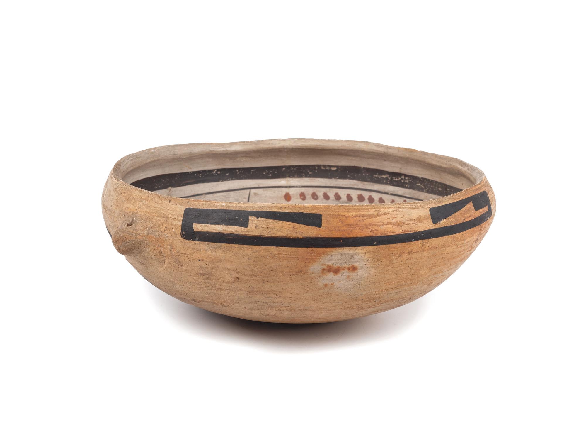 Hopi Polychrome Pottery Bowl