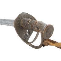 Leech & Rigdon Extra Branch Inside Guard CS Marked Staff & Field Officer's Sword