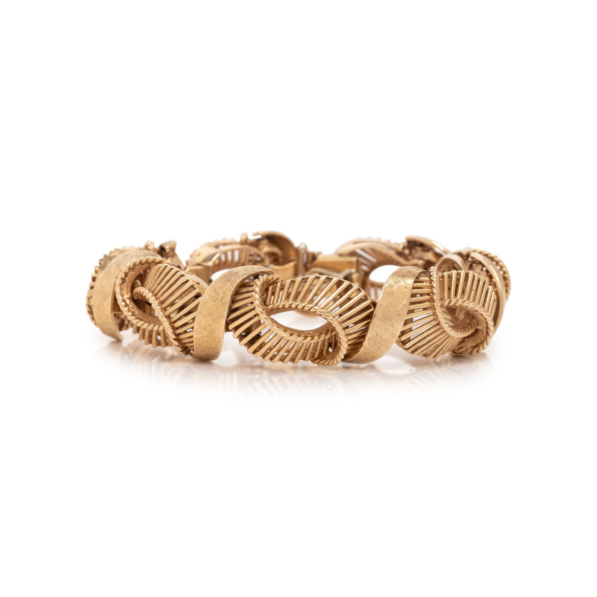 YELLOW GOLD BRACELET