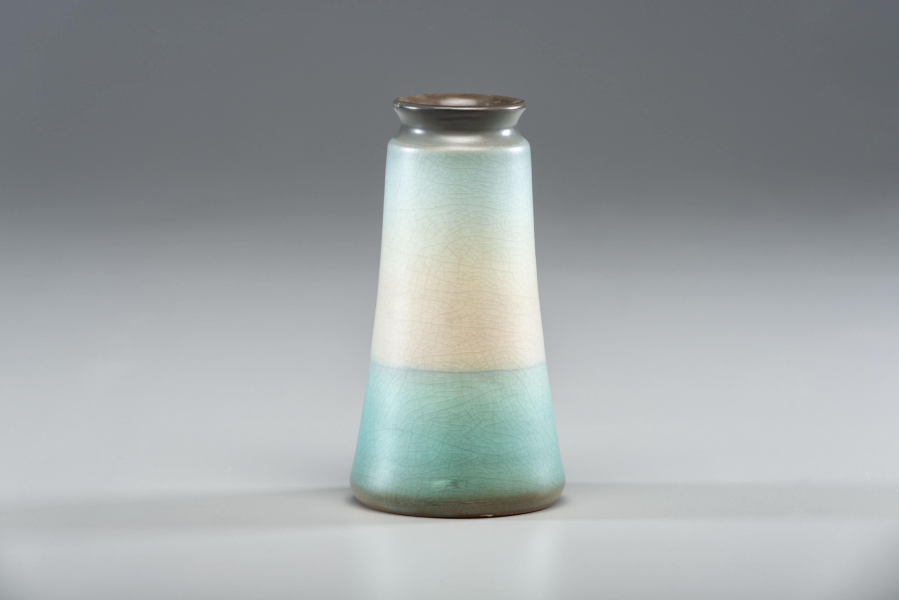 Vellum Vase with Sailboat, 1913