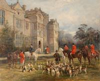 Heywood Hardy (British, 1843-1933) — The Hunting Party