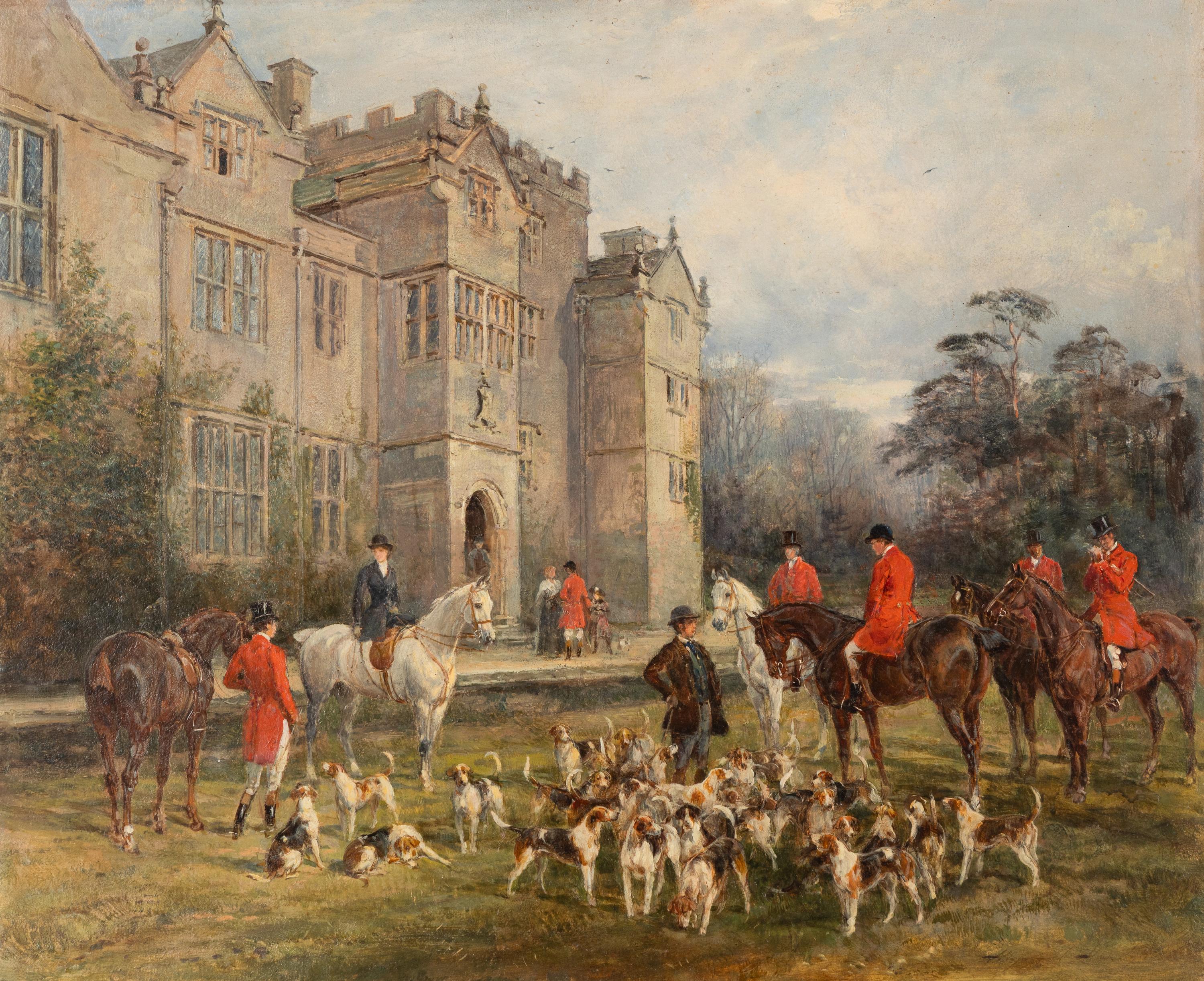 Heywood Hardy (British, 1843-1933) — The Hunting Party