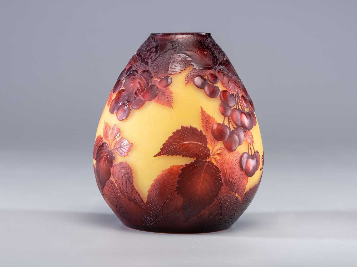 Cherries Vase