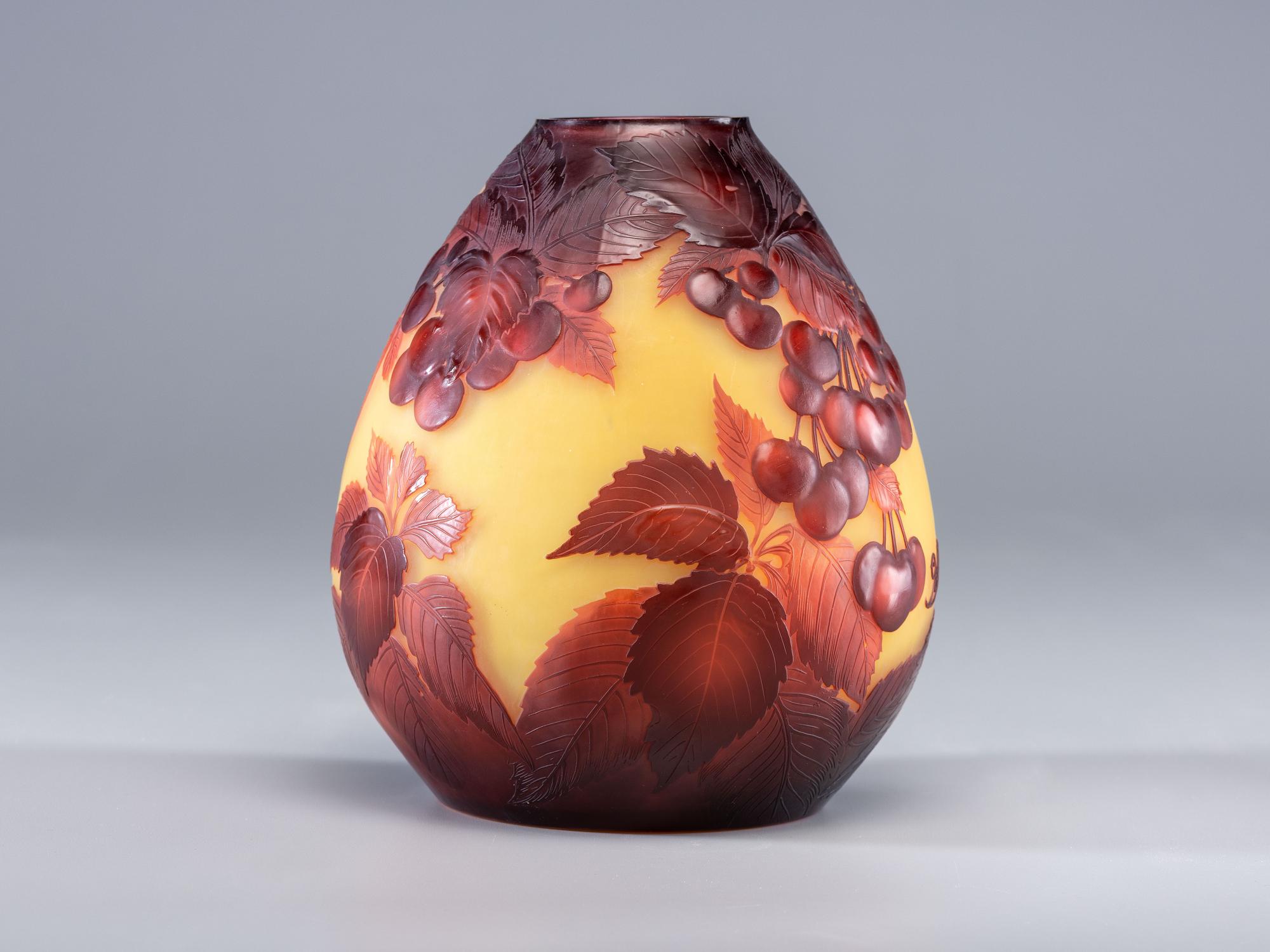 Cherries Vase