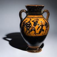 An Attic Black-Figured Type B Amphora