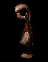 A Senufo Wood Bird Figure