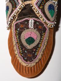 Eastern Woodlands Beaded Moccasins