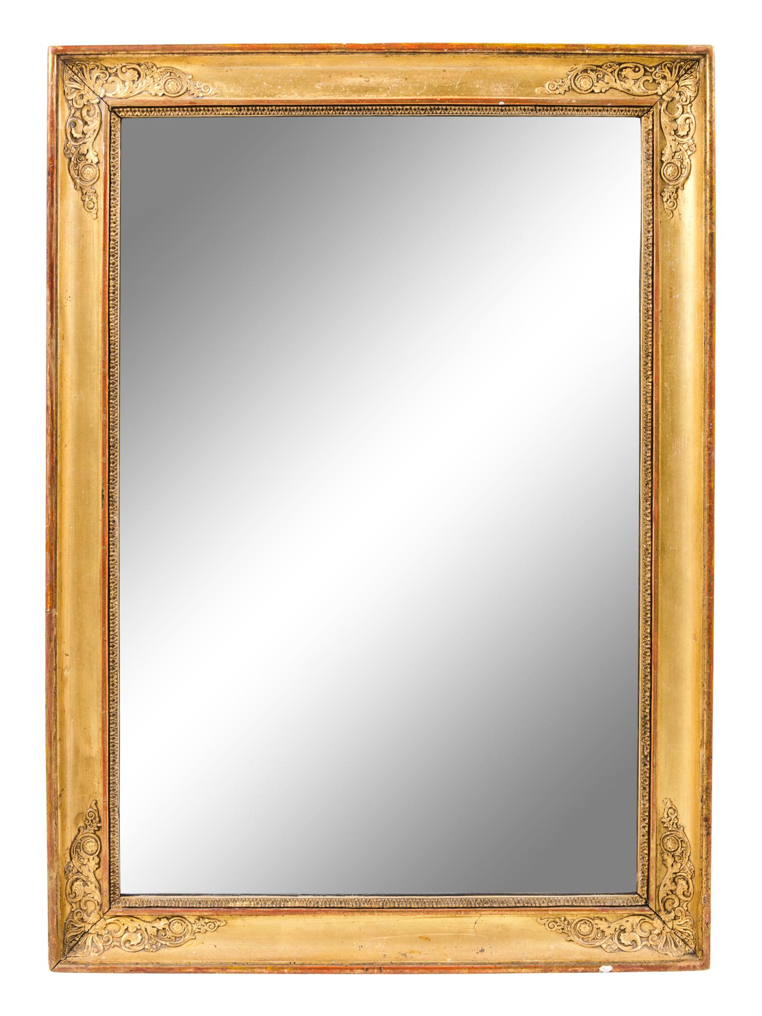 A Continental Giltwood Mirror