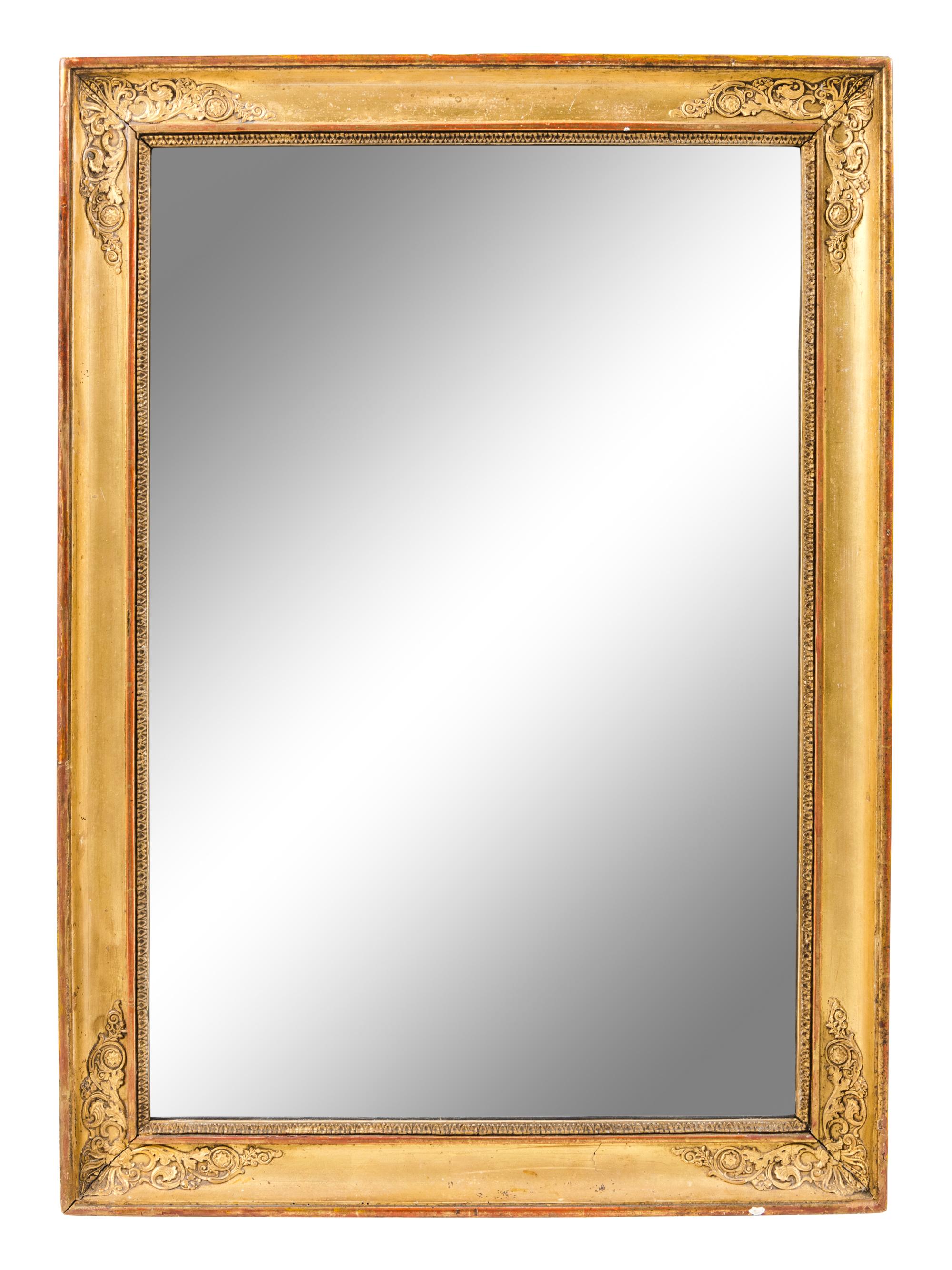 A Continental Giltwood Mirror