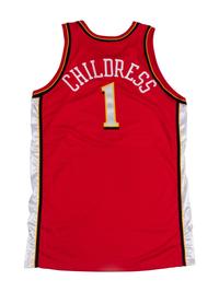 A Group of 2000s Era NBA Basketball Jerseys