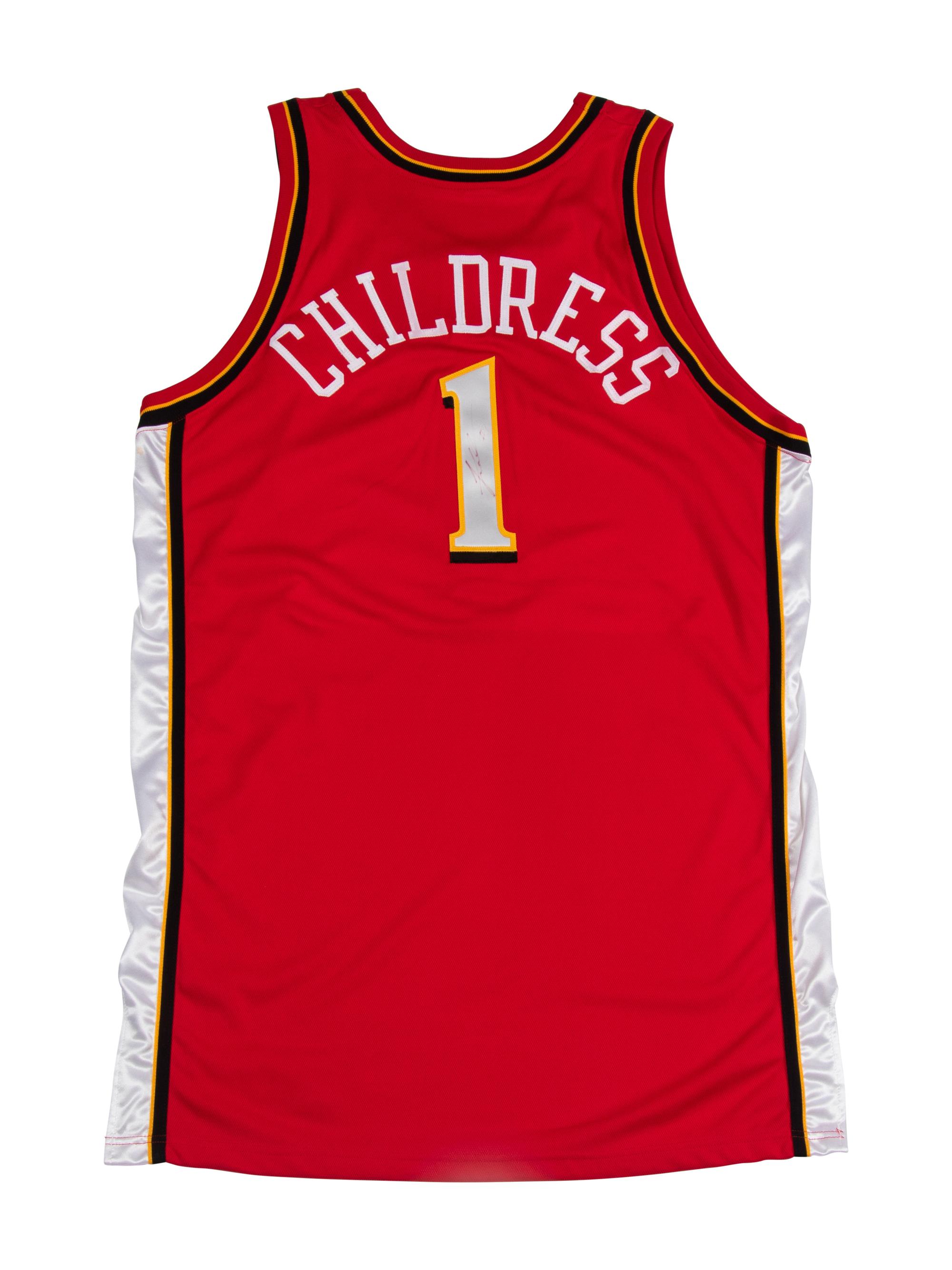 A Group of 2000s Era NBA Basketball Jerseys