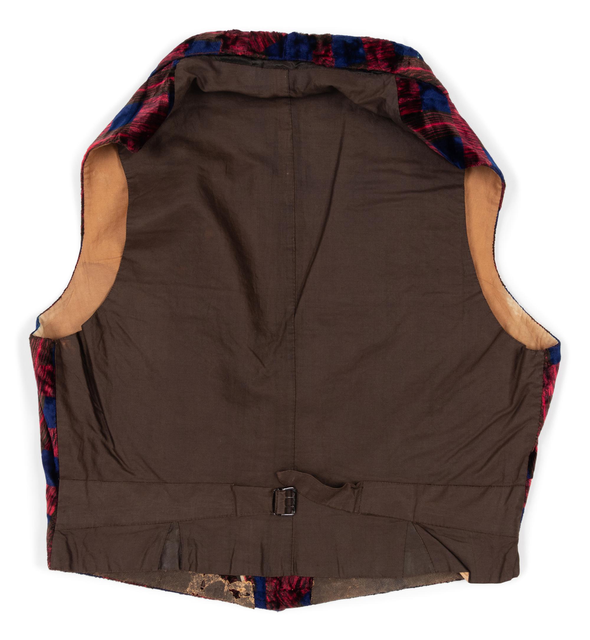 Three Men's 19th Century Waistcoats/Vests, 1840-60