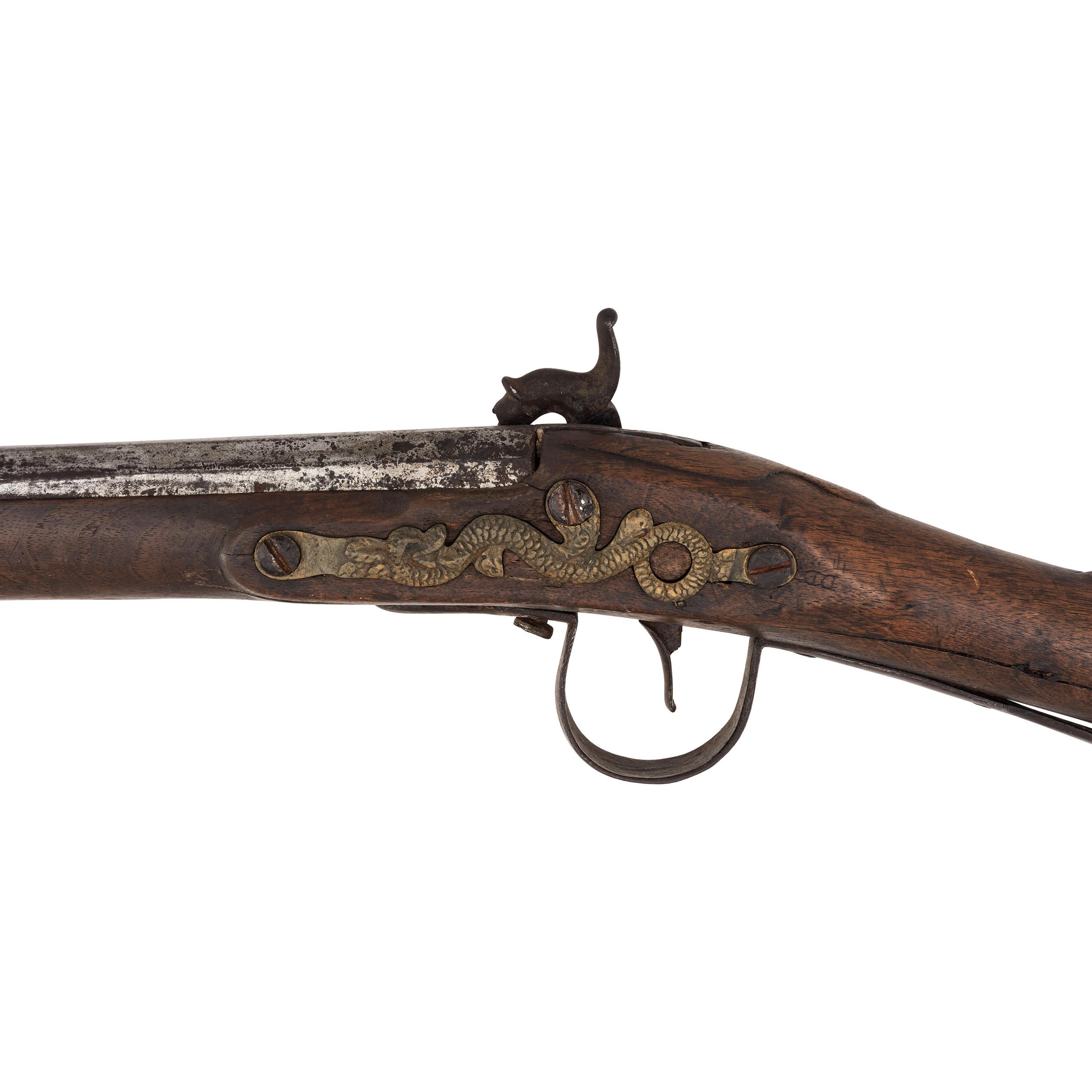 Percussion Altered British Board of Ordnance Marked Northwest Trade Gun by Morris