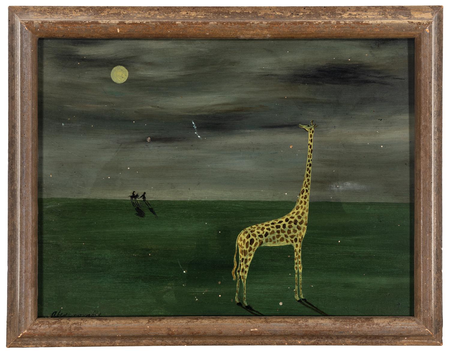 Landscape with Giraffe , c. 1950-55