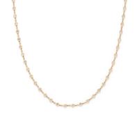 YELLOW GOLD AND DIAMOND NECKLACE
