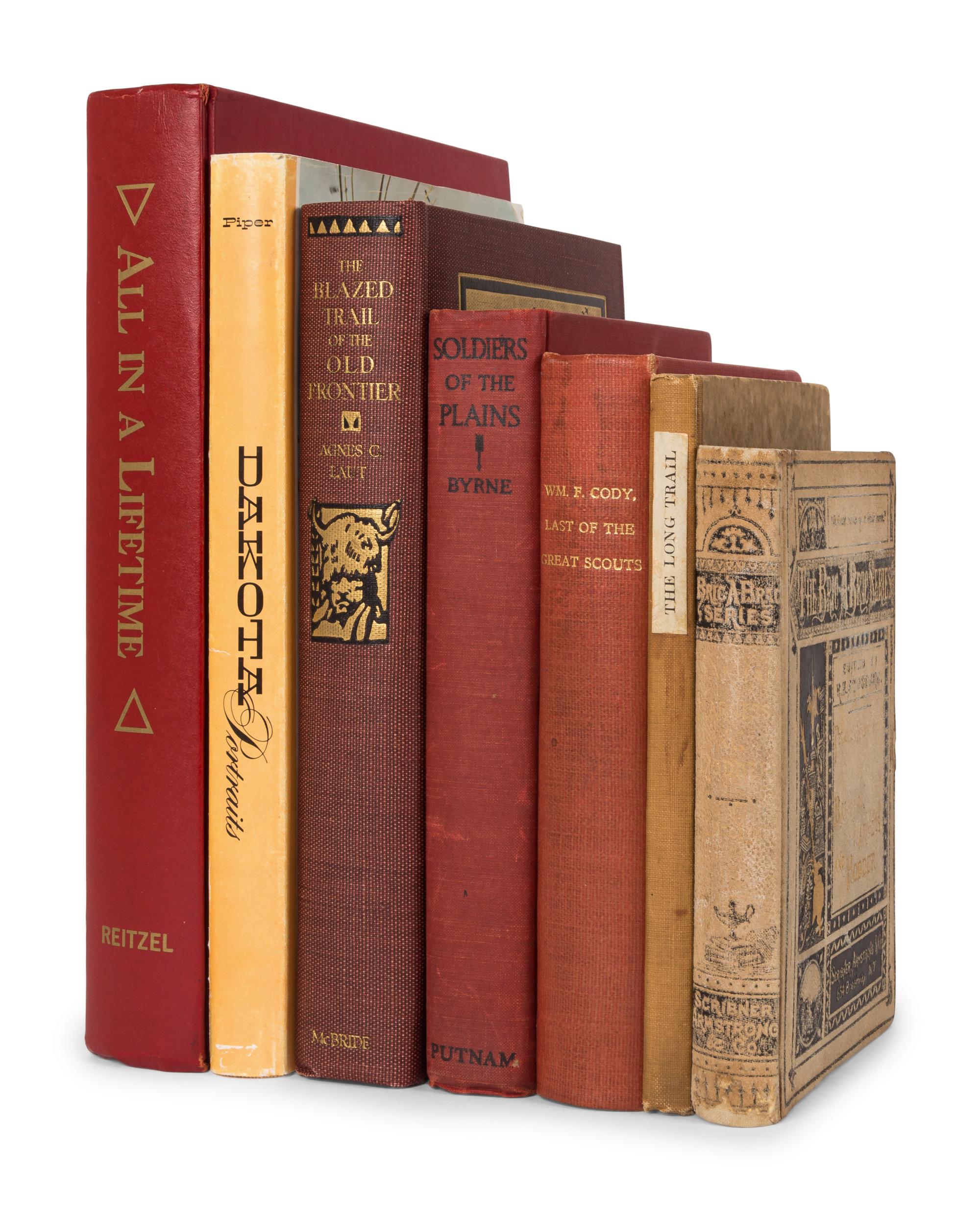 [AMERICAN WEST]. A group of 9 signed works, comprising: