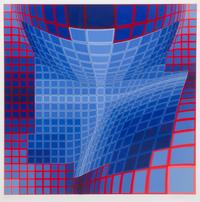 Victor Vasarely, (French/Hungarian, 1906-1997), Galaxy (Bull-X), 1982