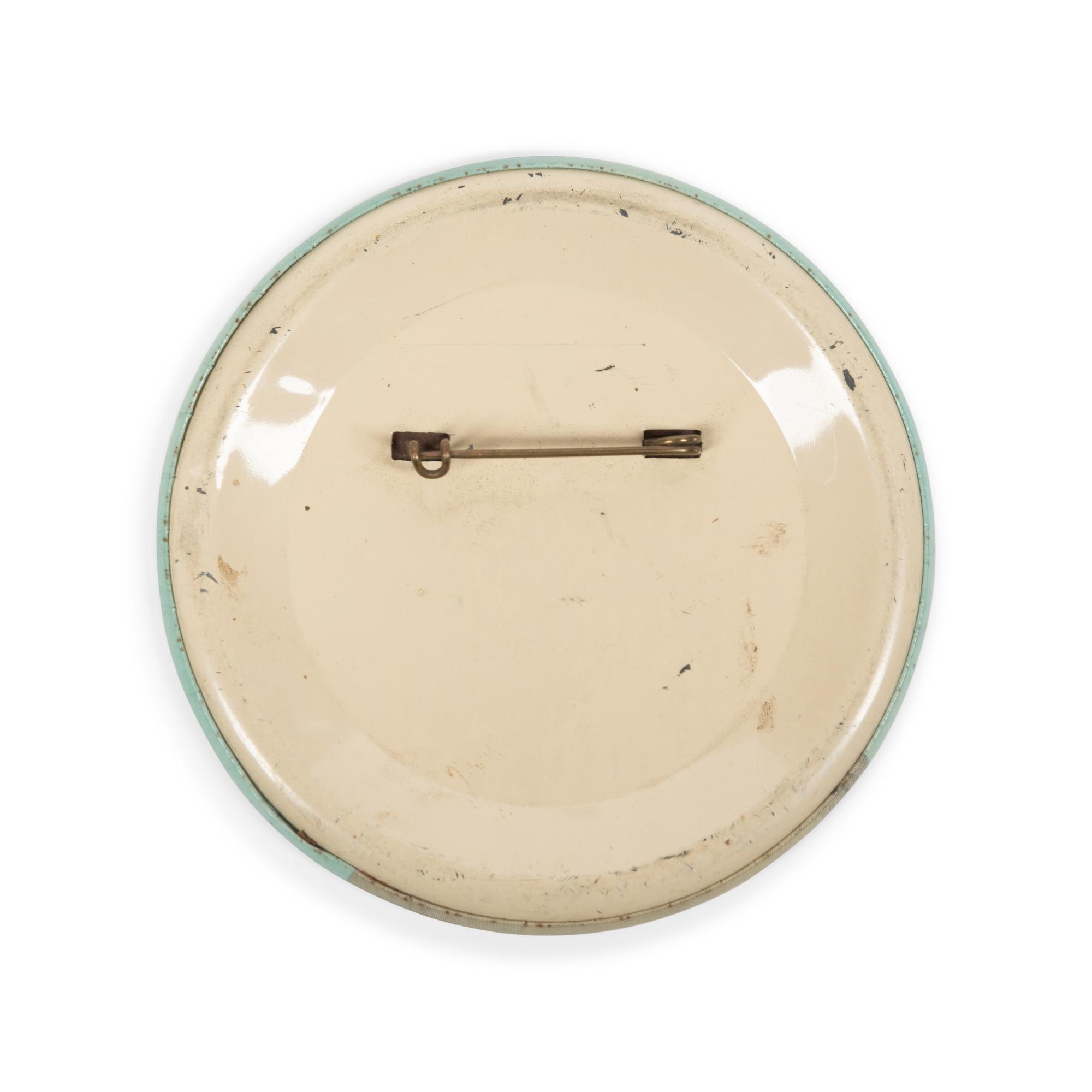 A Large Vintage 1960s Mickey Mantle Pinback Button