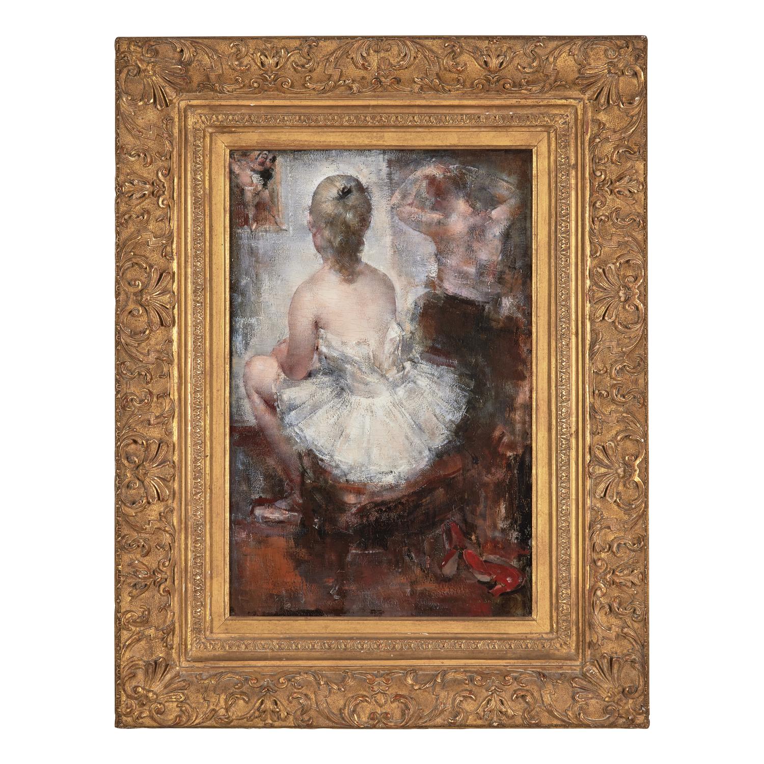 Grigory Gluckmann (Belarusian, 1898-1973) — Seated Dancer