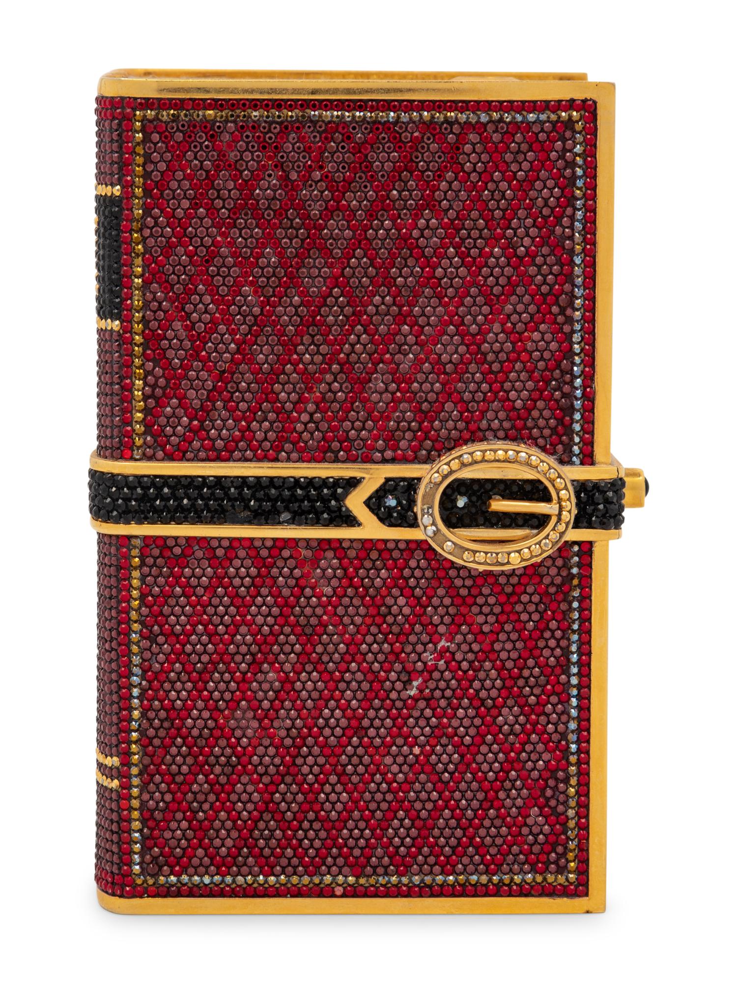 Judith Leiber Limited Edition Bound Books Minaudière