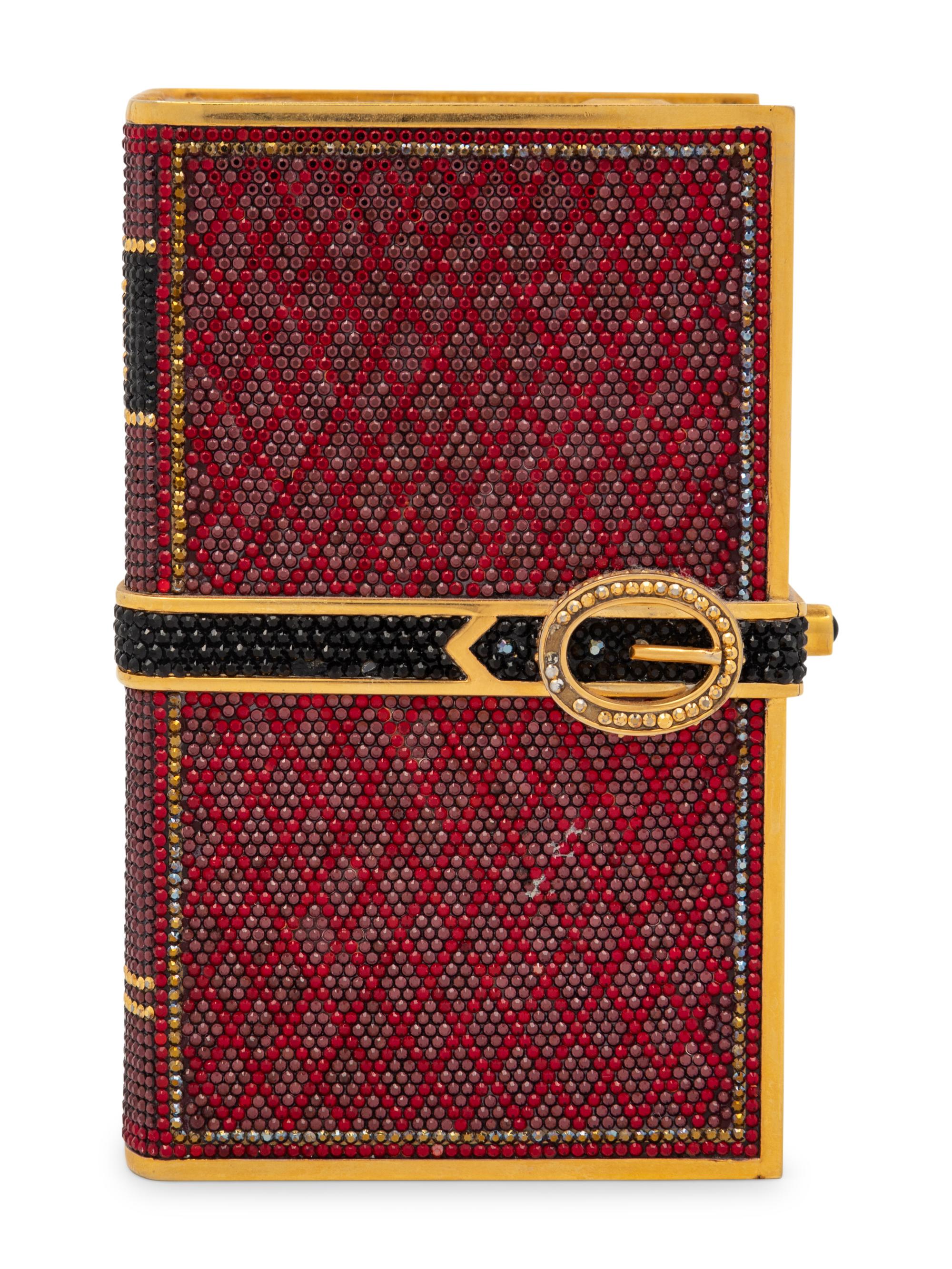 Judith Leiber Limited Edition Bound Books Minaudière