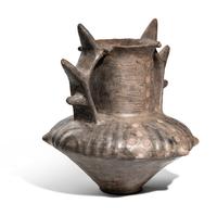 An Italic Impasto Amphora with Spiked Handles