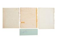 [AUTOGRAPHS] -- [JOURNALISTS]. Signatures from 19th-century journalists, editors, and cartoonists.