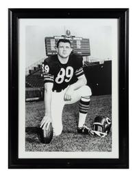 A Group of Four Large Scale Photographs of Mike Ditka as Player Formerly Displayed at Mike Ditka’s Restaurant