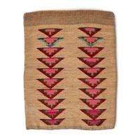 Colorful Nez Perce Corn Husk Flat Bag