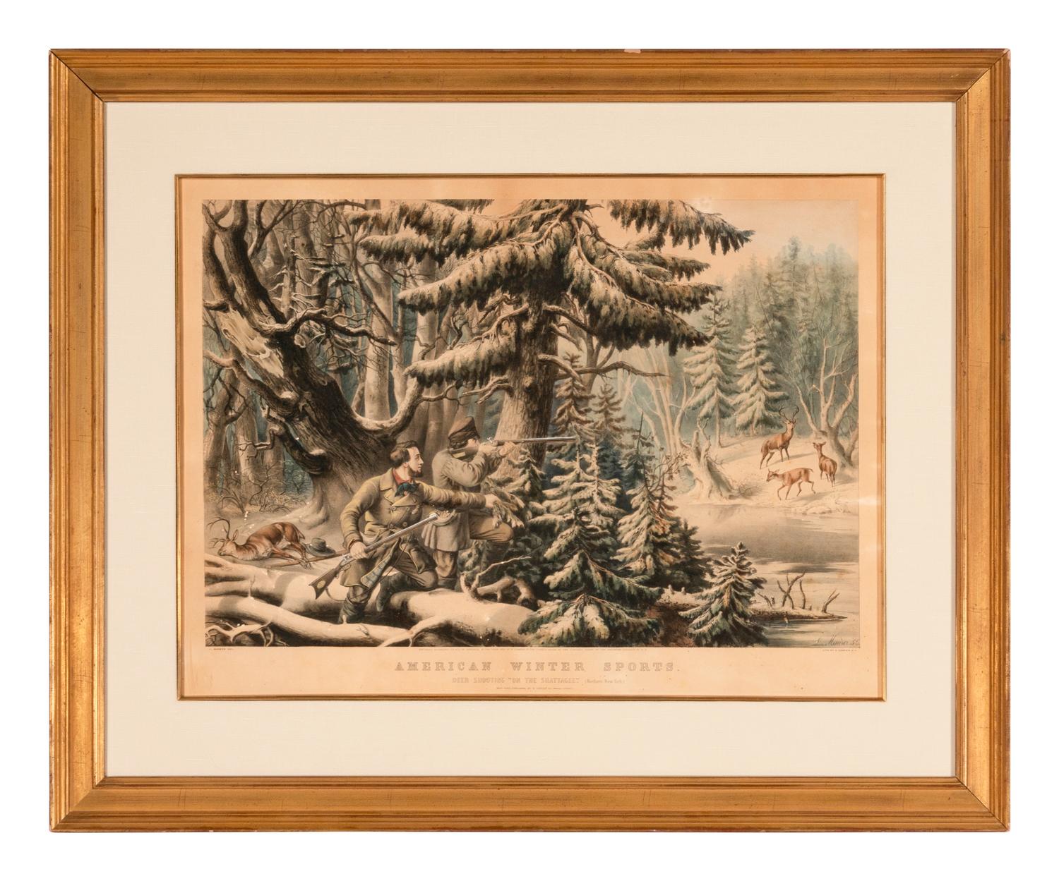 [AMERICANA]. CURRIER and IVES, publishers. -- After Louis Maurer.
