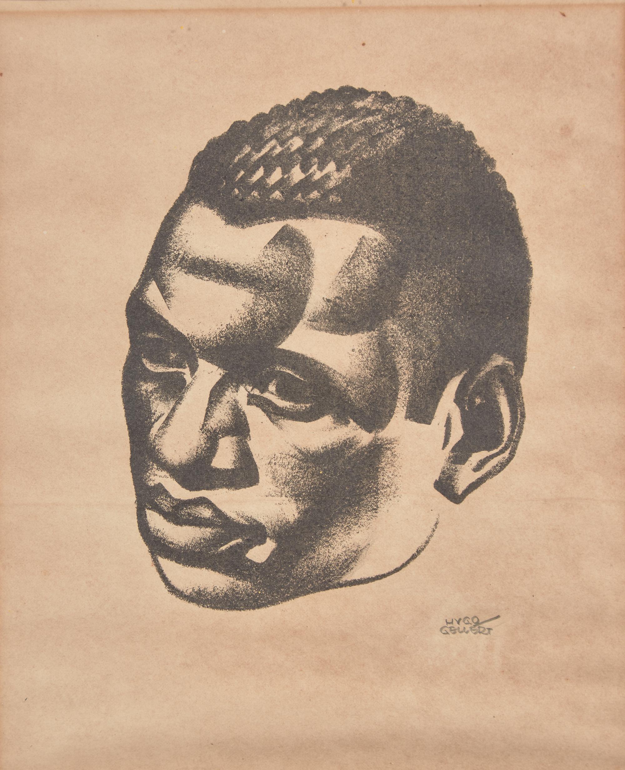 [African-Americana] Gellert, Hugo. Portrait of Paul Robeson