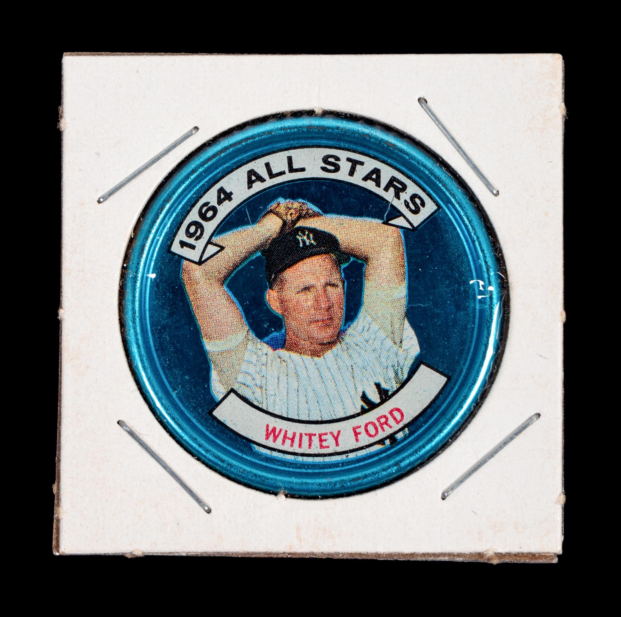 A Group of 44 1960s and 1970s Topps Baseball Coins (Including Willie Mays, Roberto Clemente and Sandy Koufax),
