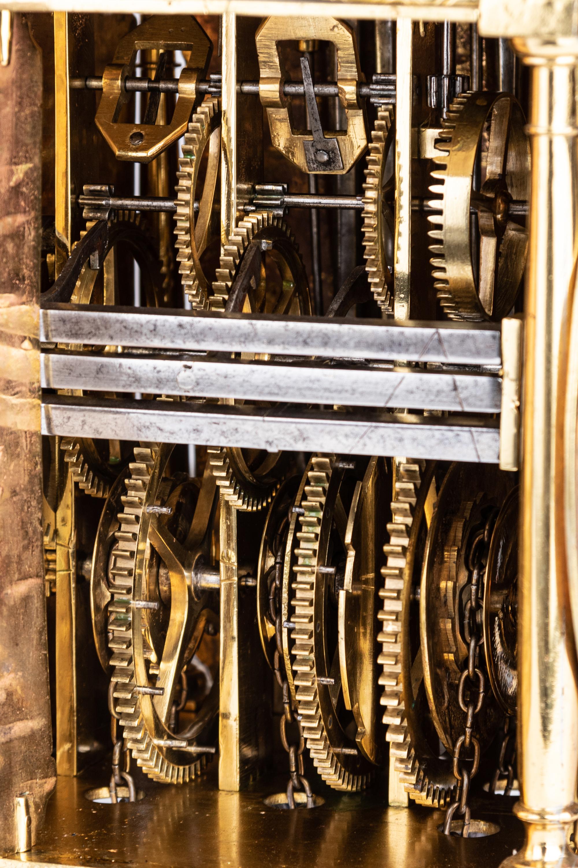 A English Brass Lantern Clock, with Iron Bracket, Thomas Tompion, Londoni