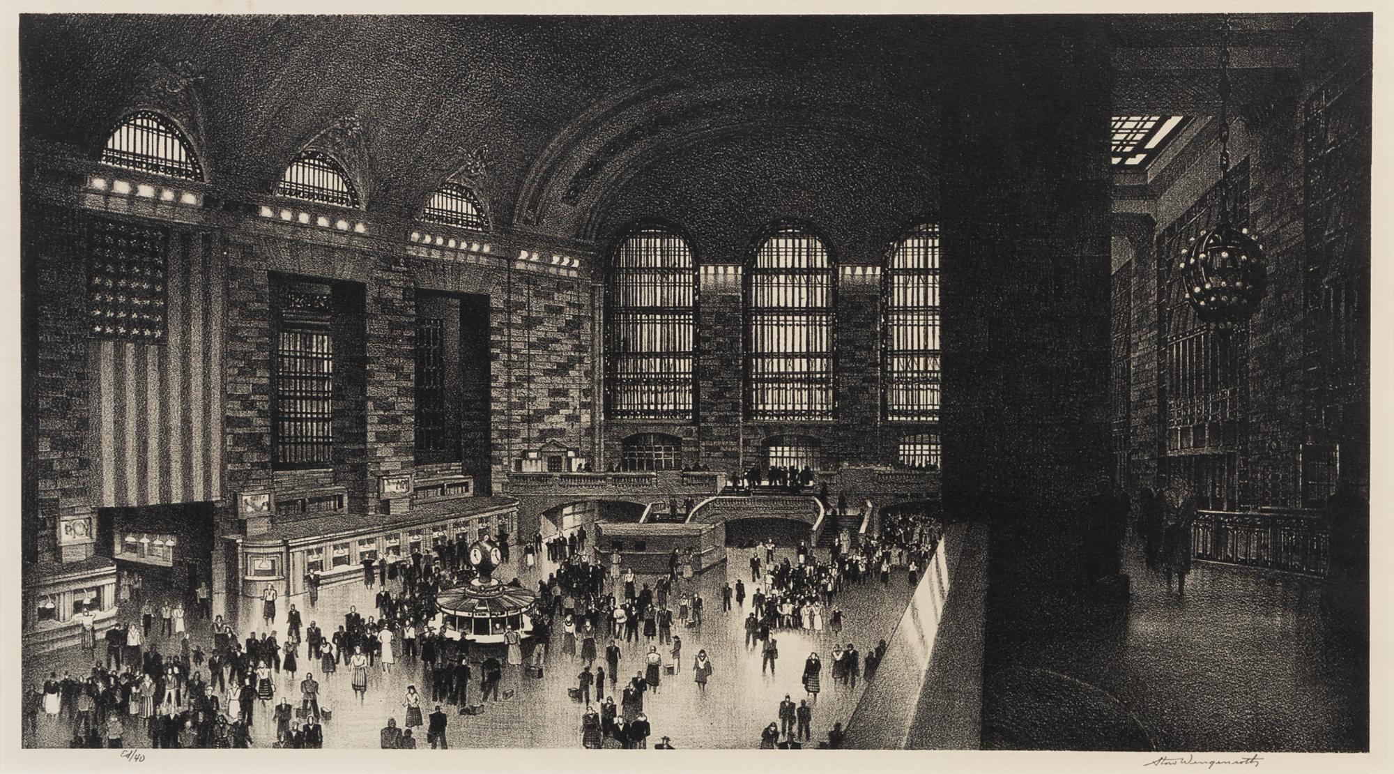 Stow Wengenroth, (American, 1906-1978), Untitled