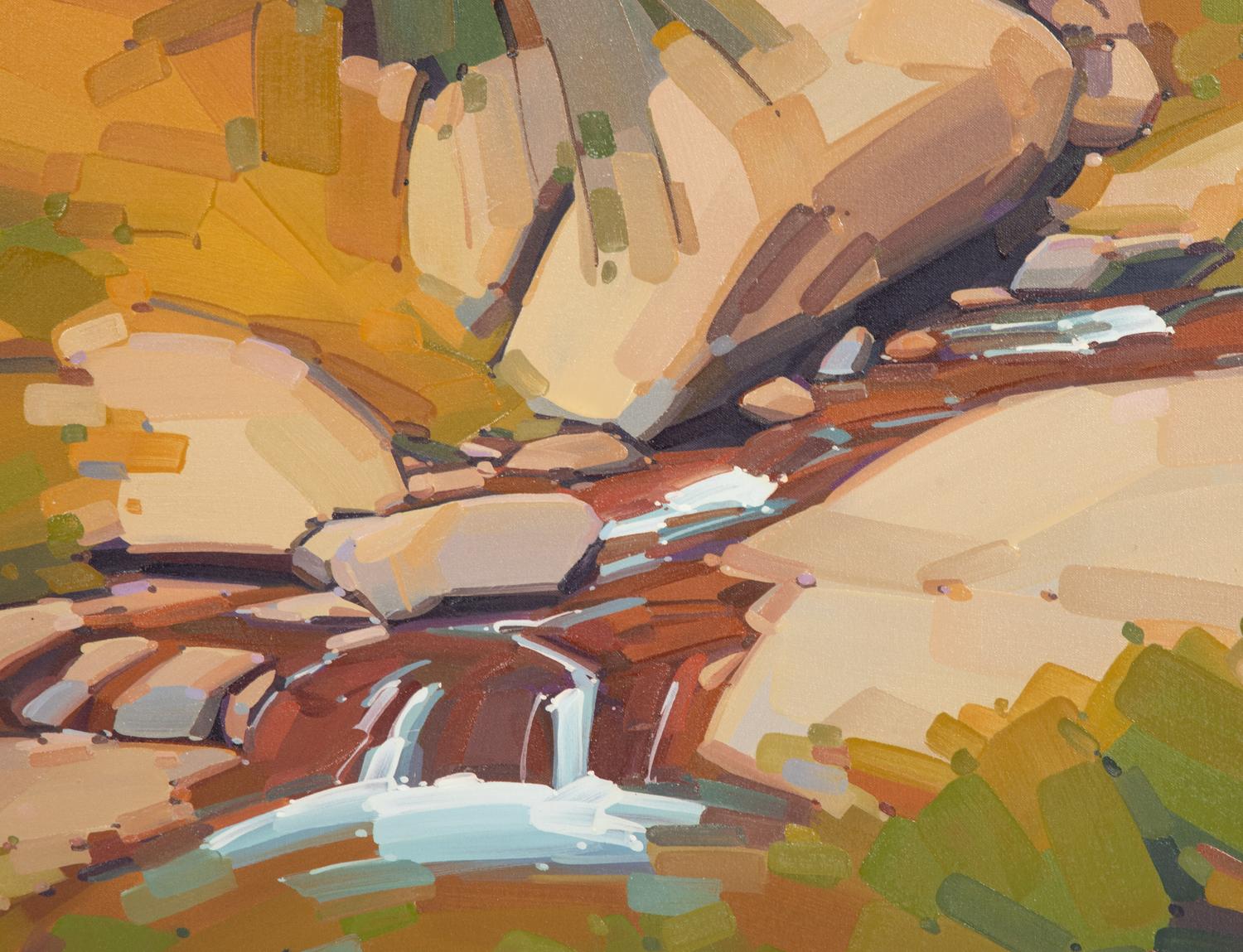 Off a Rocky Stream