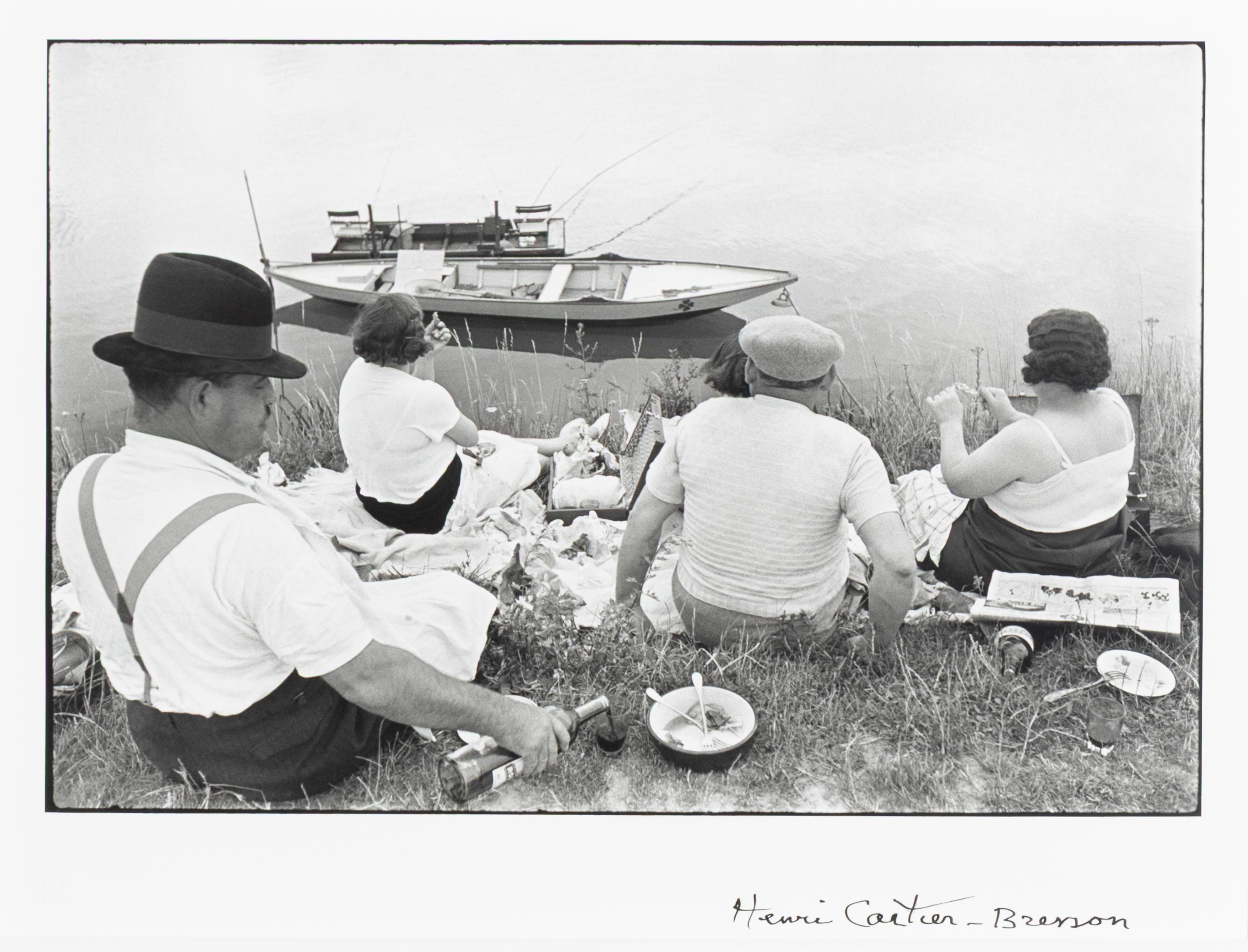 Henri Cartier-Bresson (French, 1908–2004) — On the Banks of the Marne, 1938; printed later