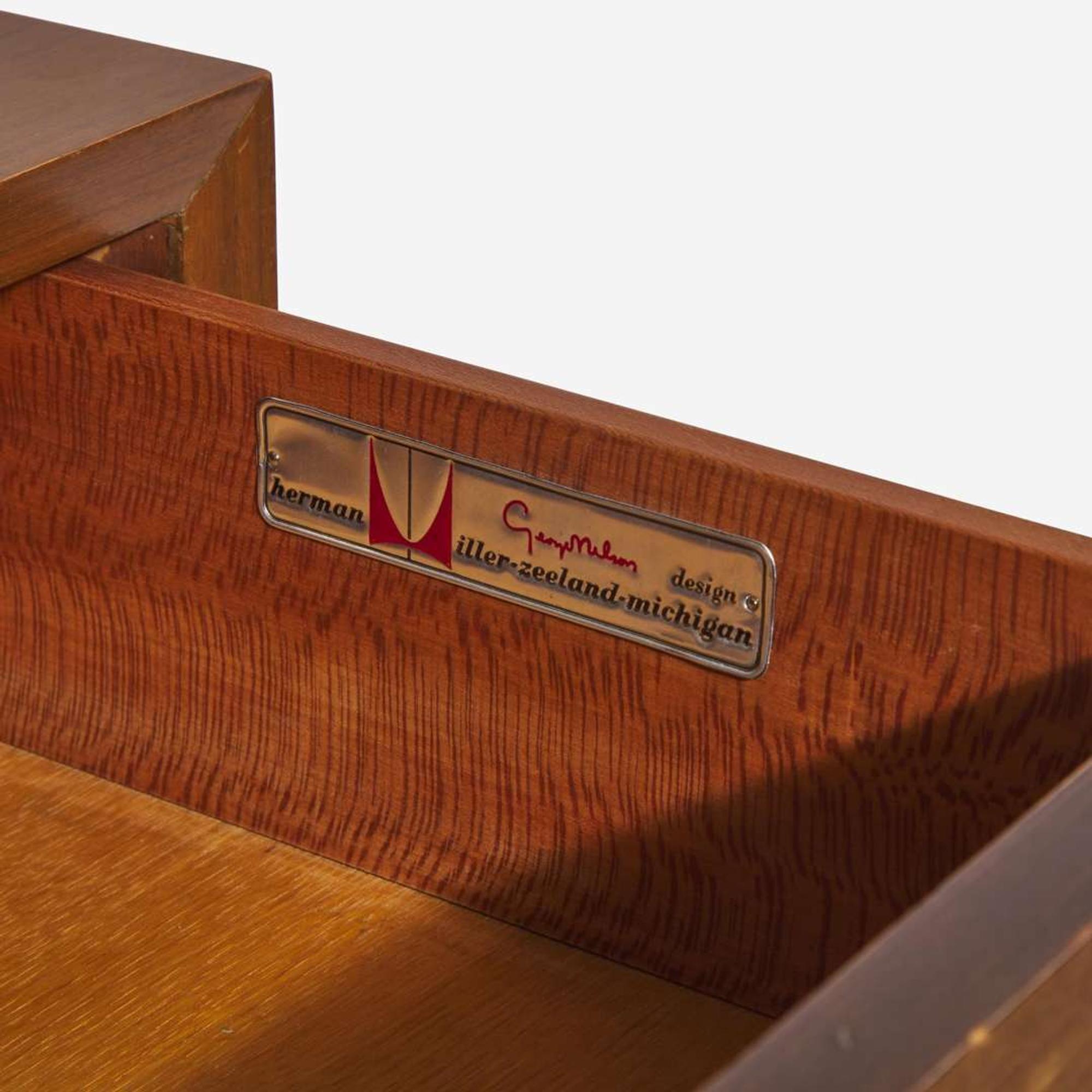 George Nelson (American, 1908-1986) Pair of Chests of Drawers, Herman Miller, USA, circa 1950s