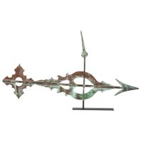 An American Cut-Copper and Molded Zinc Directional Weathervane