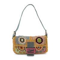 Fendi, Beaded Needlepoint Baguette