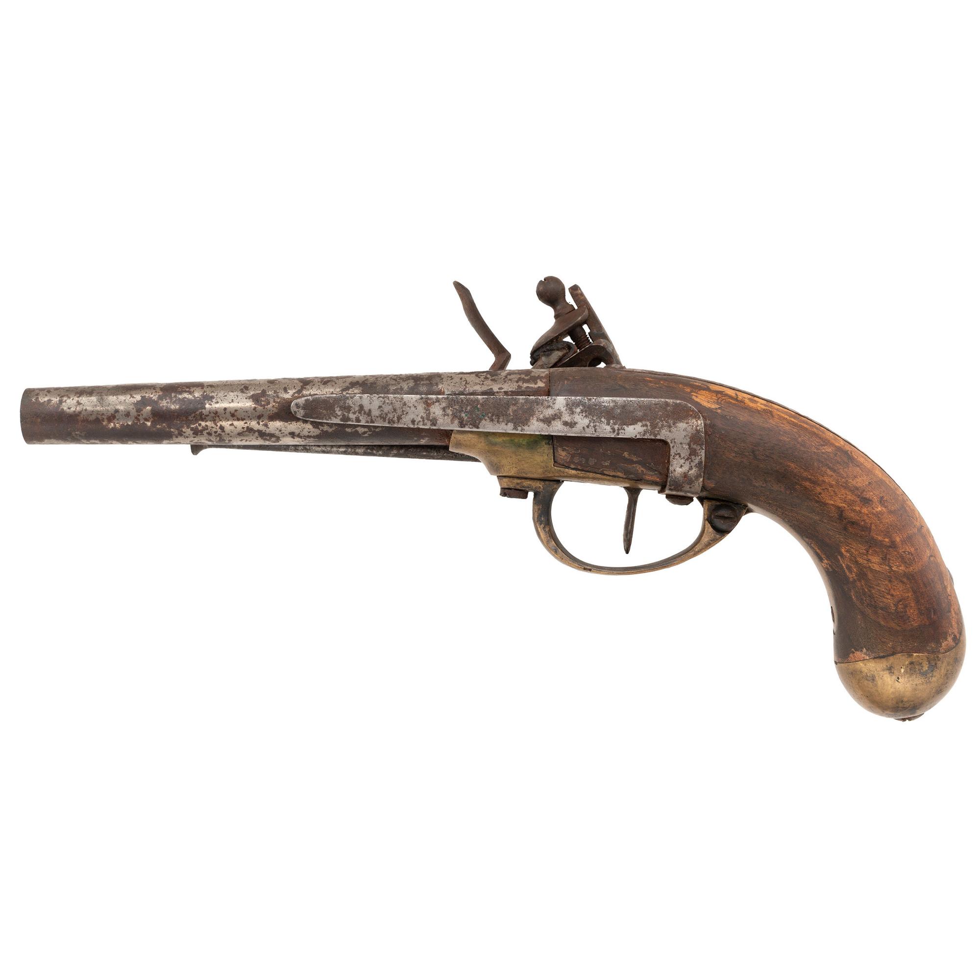 Artificially Aged Reproduction French Model 1777 Charleville Pistol