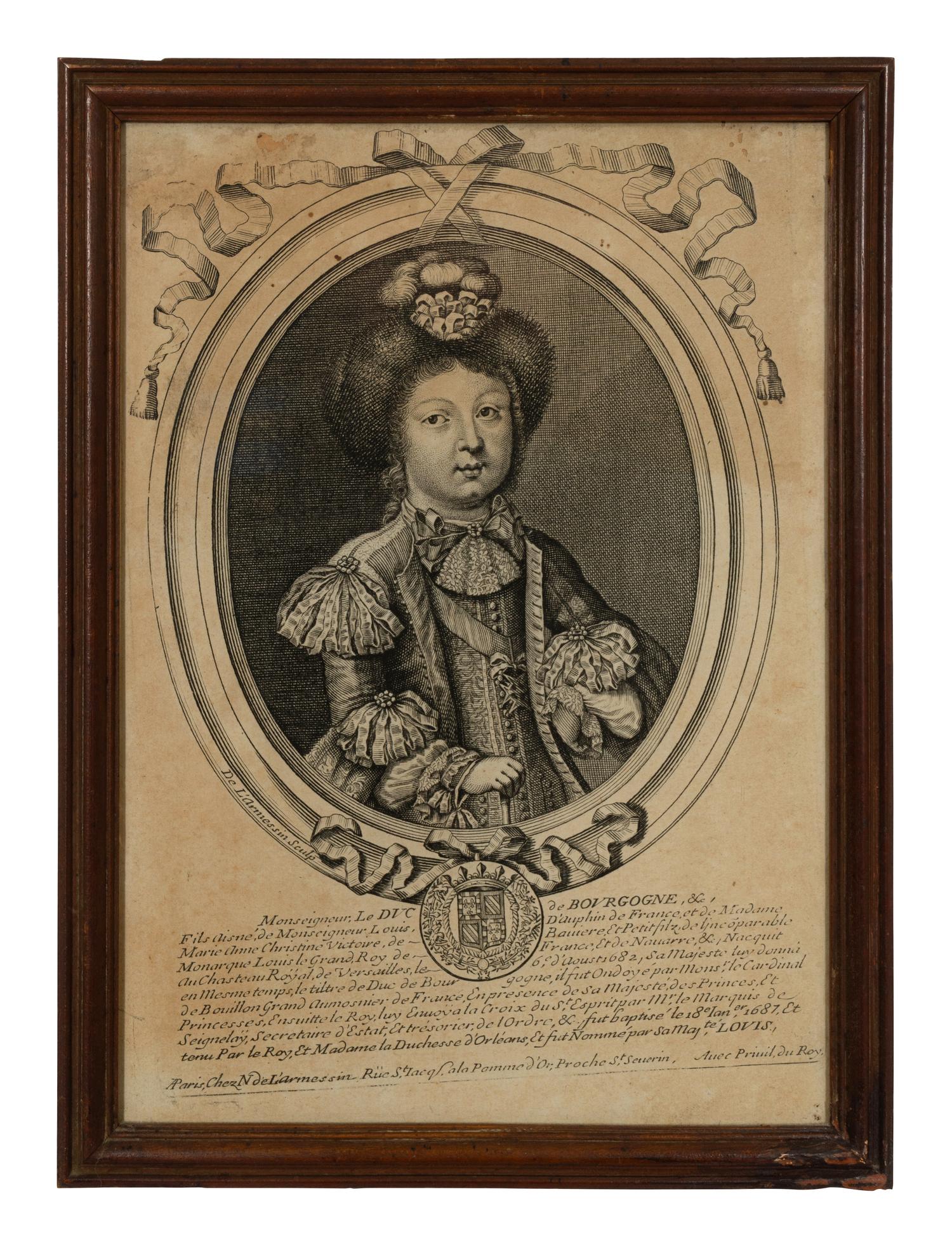 A Set of Twenty-Two Framed French Engravings
