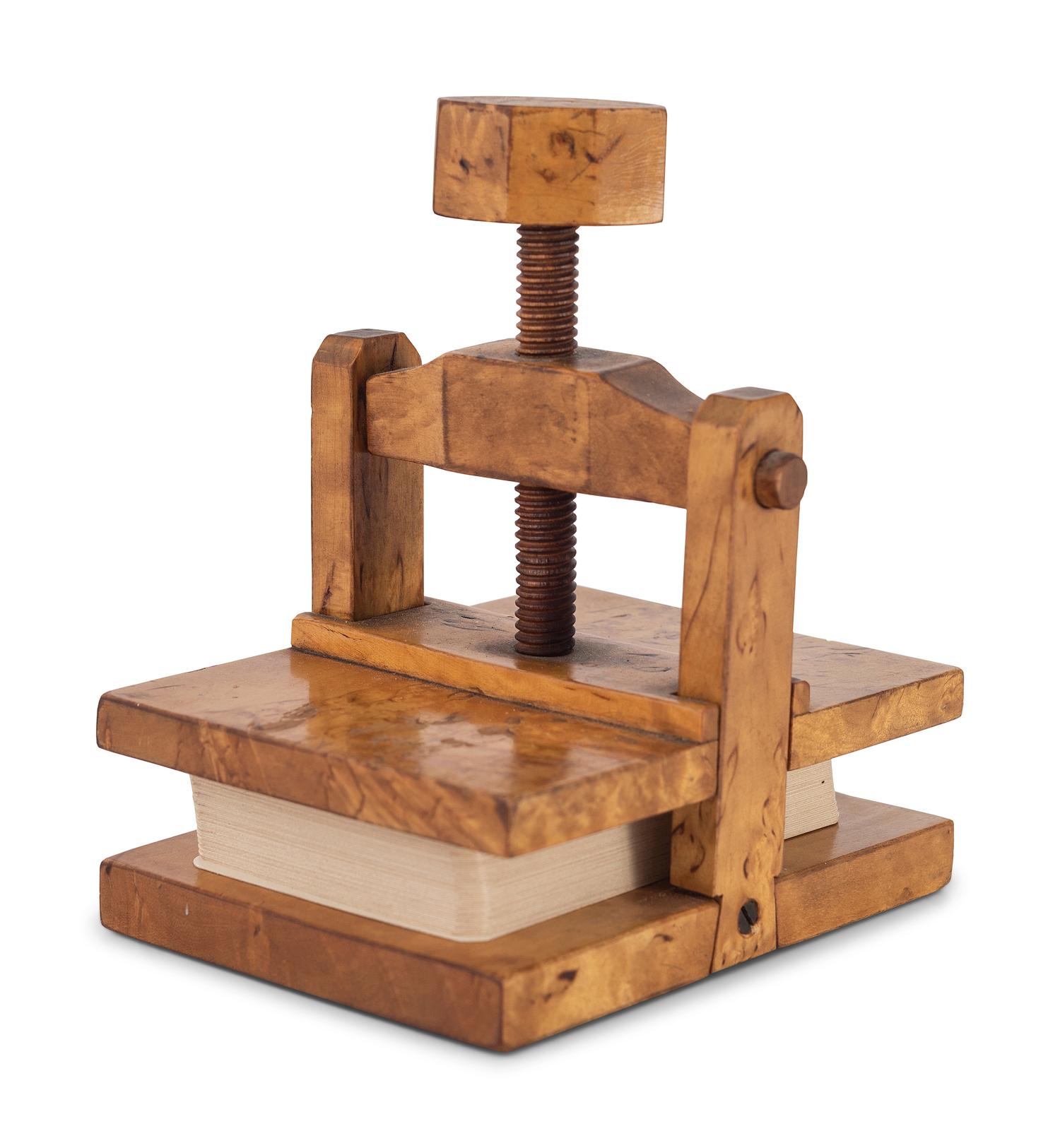 Two Carved Wood Game Elements