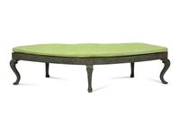 An Italian Polychrome Painted Bench