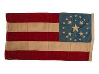 [FLAGS - WORLD WAR I]. "Allied Flag of All Nations," 23-star American flag. Ca 1918.
