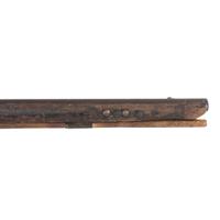 Native American Tacked & Decorated Percussion Trade Gun by Hollis & Sons
