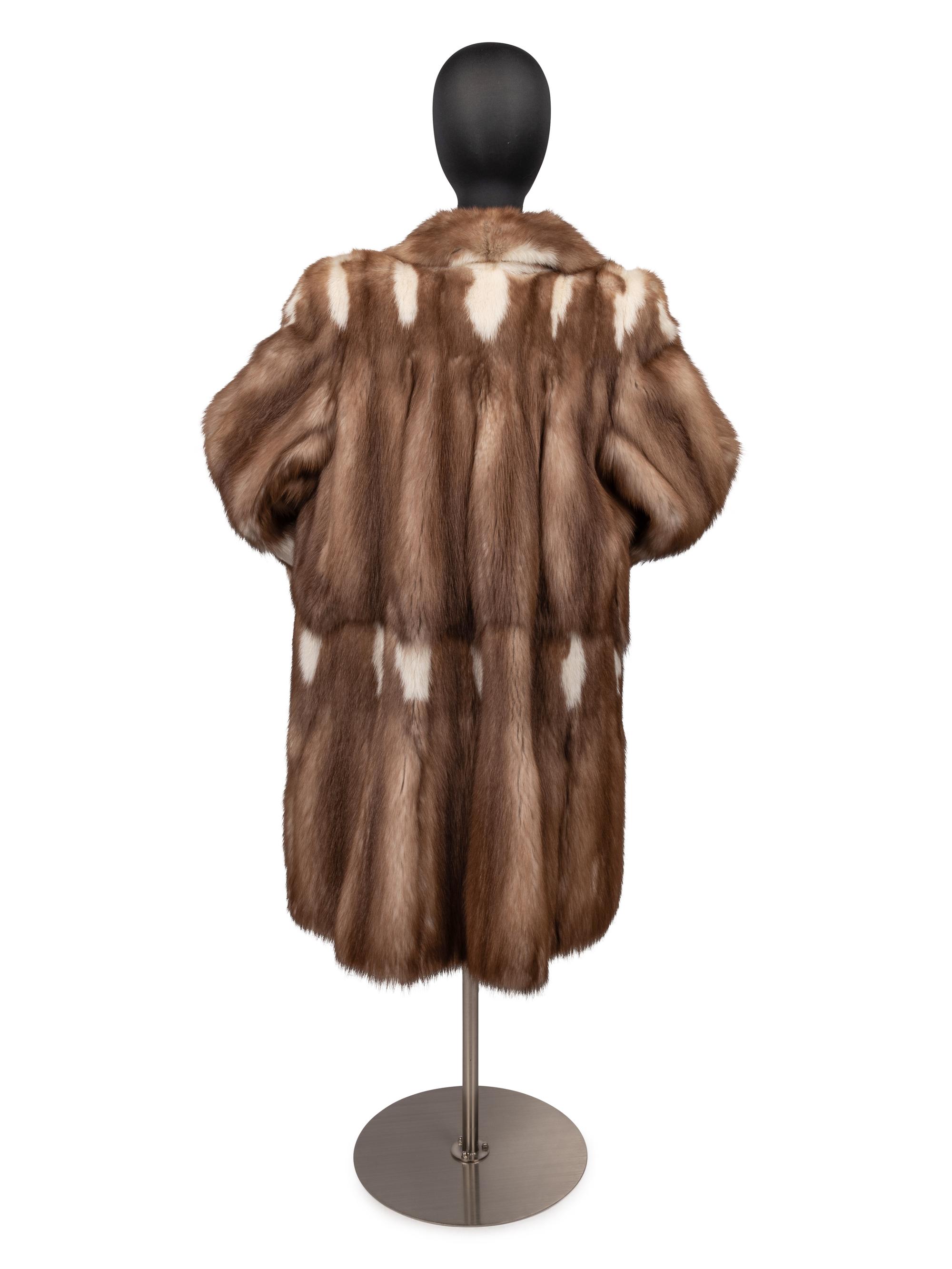 Bisang Fox Fur Coat, 1990-2000s
