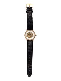 Breguet, 18K Yellow Gold and Diamond Skeleton Wristwatch