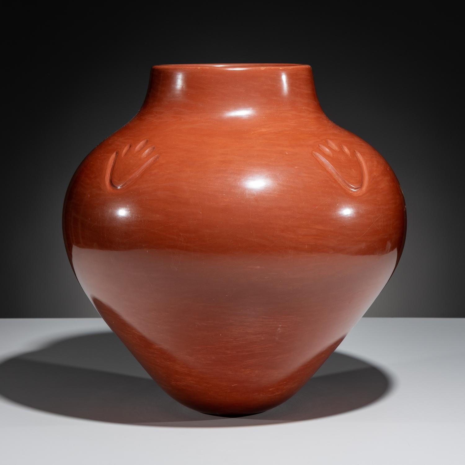 Redware Pottery Jar
